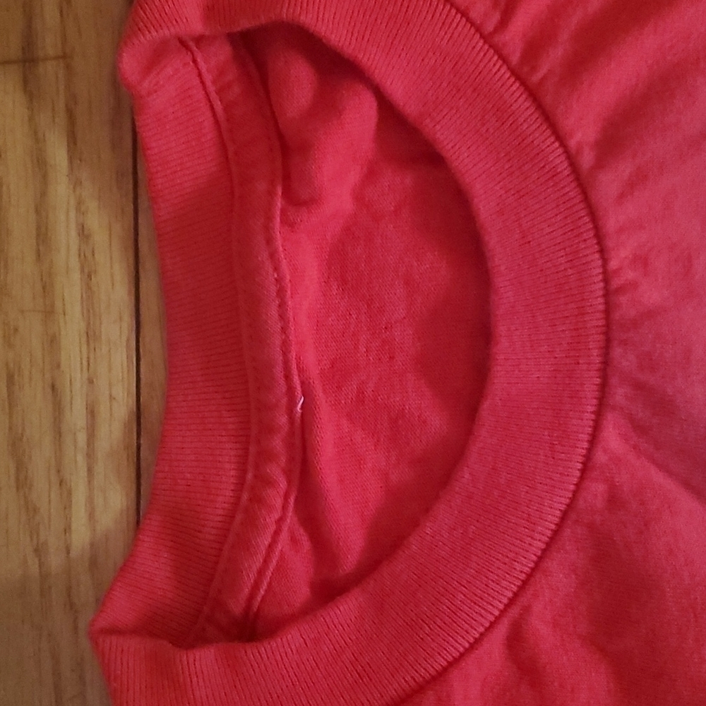 Disney Mickey Mouse Hands Rock, Paper, Scissors Red T-shirt. - Picture 5 of 6